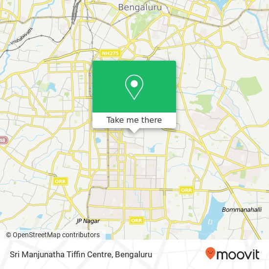 Sri Manjunatha Tiffin Centre, Bengaluru 560011 KA map