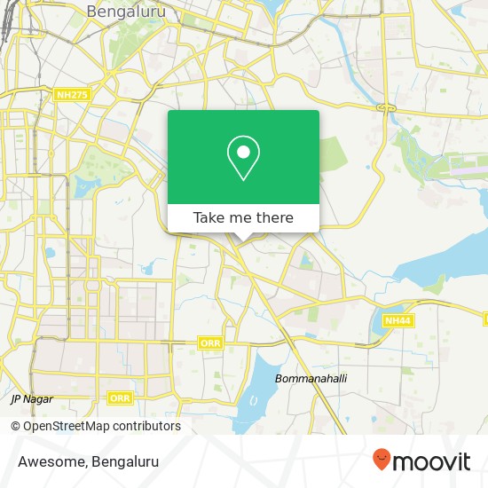 Awesome, 80 Feet Road Bengaluru 560095 KA map