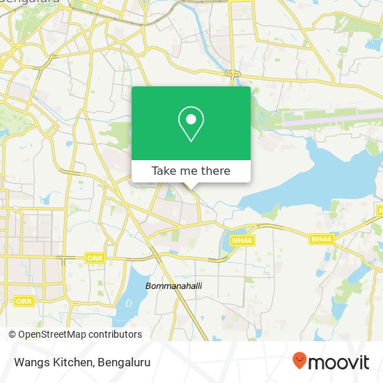 Wangs Kitchen, 80 Feet Main Road Bengaluru 560034 KA map