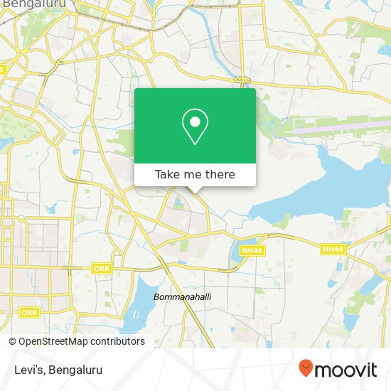Levi's, Shinivagalu Main Road Bengaluru 560034 KA map