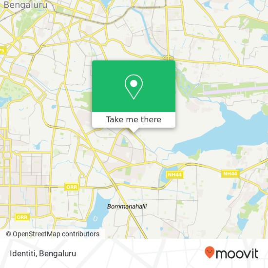 Identiti, 80 Feet Peripheral Road Bengaluru 560034 KA map