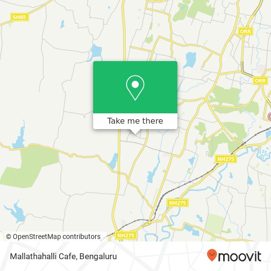 Mallathahalli Cafe, Bengaluru 560056 KA map