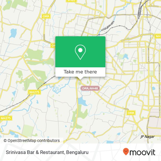 Srinivasa Bar & Restaurant, Service Road Bengaluru 560085 KA map