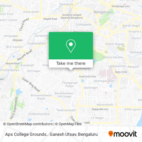 Aps College Grounds.. Ganesh Utsav map