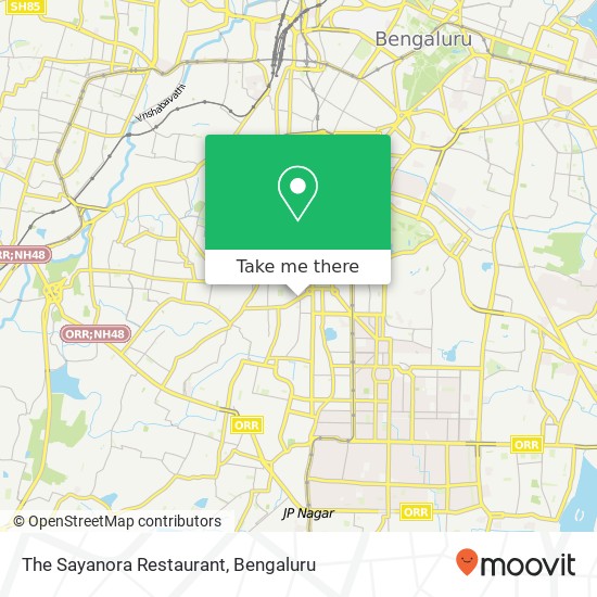The Sayanora Restaurant, Subram Chetty Road Bengaluru 560004 KA map