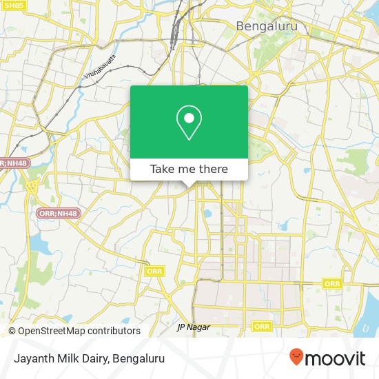 Jayanth Milk Dairy, Subram Chetty Road Bengaluru 560004 KA map
