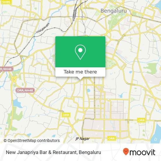New Janapriya Bar & Restaurant, 7th Cross Road Bengaluru 560004 KA map