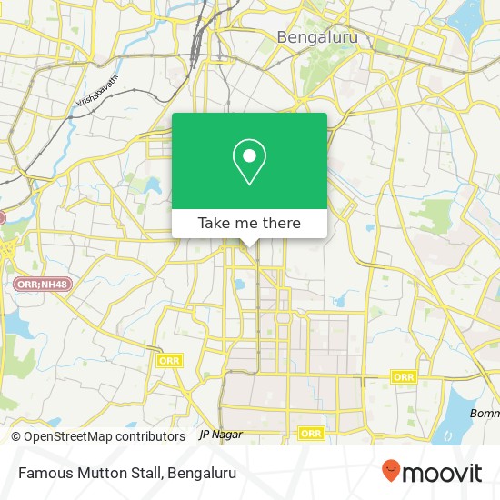 Famous Mutton Stall, B. S. Ranoji Rao Road Bengaluru 560004 KA map