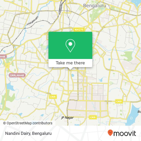 Nandini Dairy, S End Road Bengaluru 560004 KA map