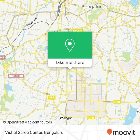 Vishal Saree Center, Model House Road Bengaluru 560004 KA map