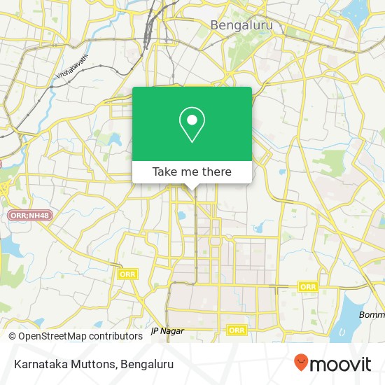 Karnataka Muttons, Shree Ramamandir Road Bengaluru 560004 KA map