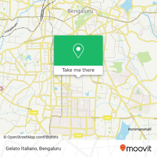 Gelato Italiano, Block 1 & 3 Road Bengaluru 560011 KA map