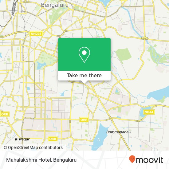 Mahalakshmi Hotel, Dr MH Mari Gowda Road Bengaluru 560029 KA map