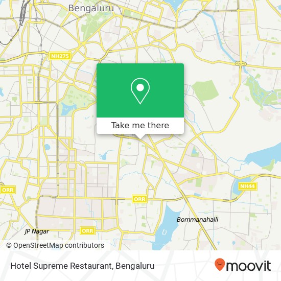 Hotel Supreme Restaurant, Dr MH Mari Gowda Road Bengaluru 560029 KA map