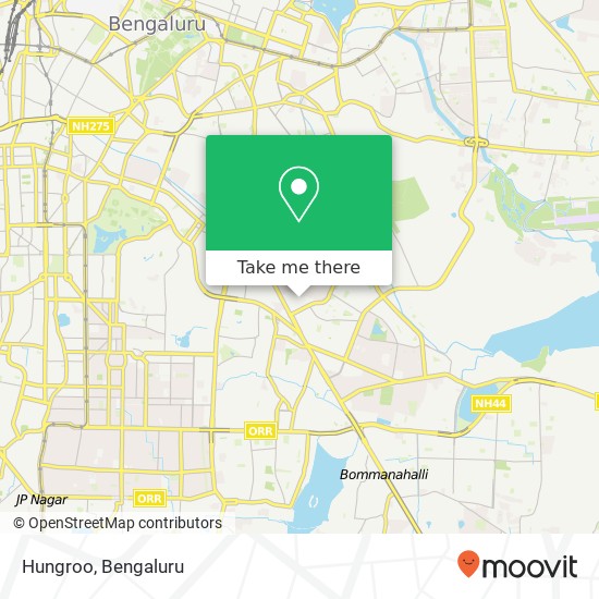 Hungroo, 1st Cross Road Bengaluru 560095 KA map