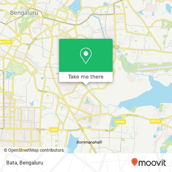 Bata, 80 Feet Main Road Bengaluru 560095 KA map