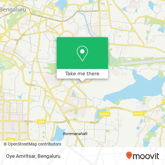 Oye Amritsar, 100 Feet Road Bengaluru 560034 KA map