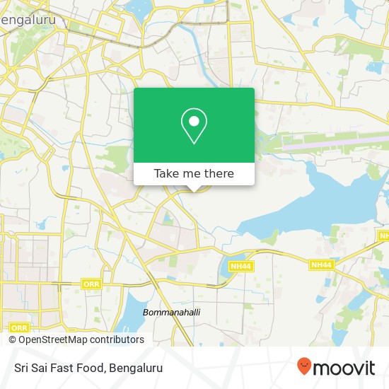 Sri Sai Fast Food, 1st Main Road Bengaluru 560034 KA map