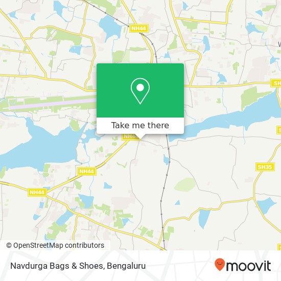 Navdurga Bags & Shoes, Panathur Main Road Bengaluru 560103 KA map