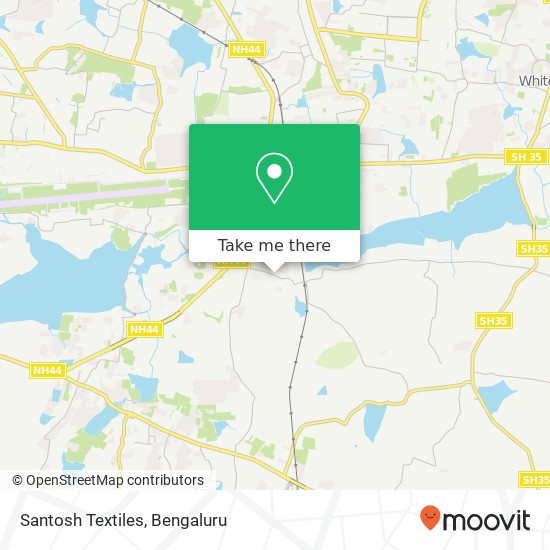 Santosh Textiles, Panathur Main Road Bengaluru 560103 KA map
