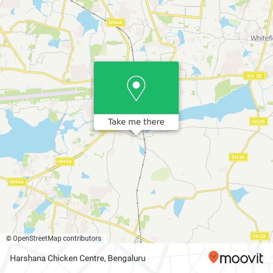 Harshana Chicken Centre, Panathur Main Road Bengaluru 560103 KA map