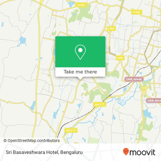 Sri Basaveshwara Hotel, 80 Feet Road Bengaluru 560056 KA map