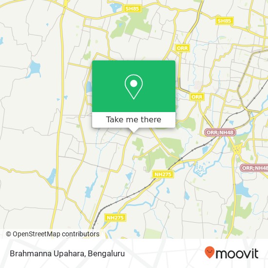 Brahmanna Upahara, Mariyappanapalya Road Bengaluru 560056 KA map