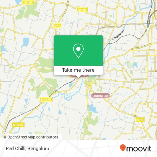 Red Chilli, Railway Fhatak Road Bengaluru 560039 KA map