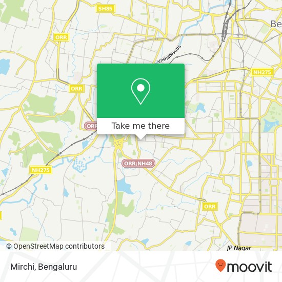 Mirchi, 60 Feet Main Road Bengaluru 560085 KA map