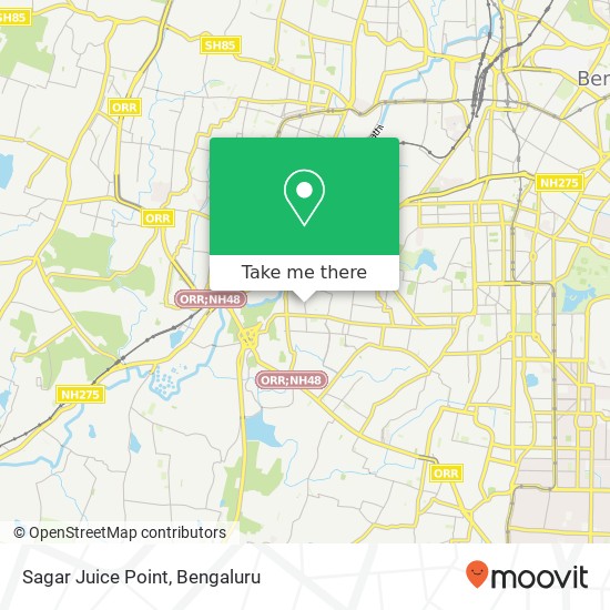 Sagar Juice Point, A Cross Road Bengaluru 560085 KA map
