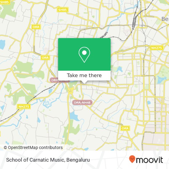 School of Carnatic Music map