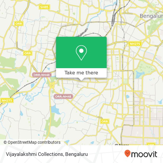 Vijayalakshmi Collections, Sri Kumara Swamy Temple Road Bengaluru KA map