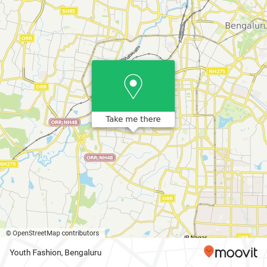 Youth Fashion, Sri Kumara Swamy Temple Road Bengaluru KA map