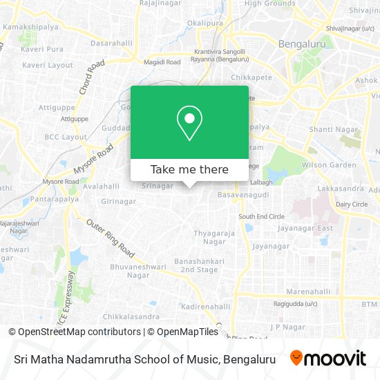 Sri Matha Nadamrutha School of Music map