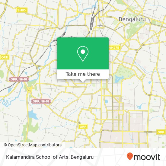 Kalamandira School of Arts map