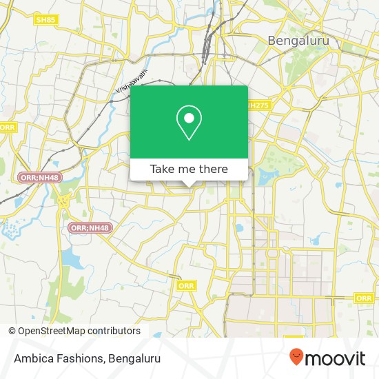 Ambica Fashions, 3rd Main Road Bengaluru 560019 KA map