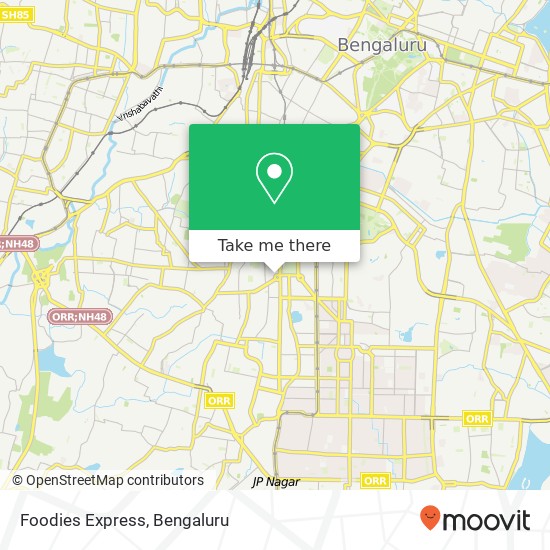 Foodies Express, Market Road Bengaluru 560004 KA map