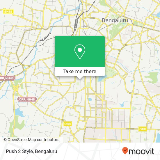 Push 2 Style, Bengaluru 560004 KA map