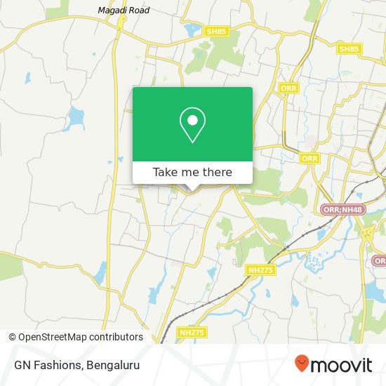 GN Fashions, Ullal Main Road Bengaluru KA map