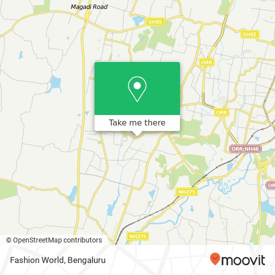 Fashion World, Ullal Main Road Bengaluru KA map