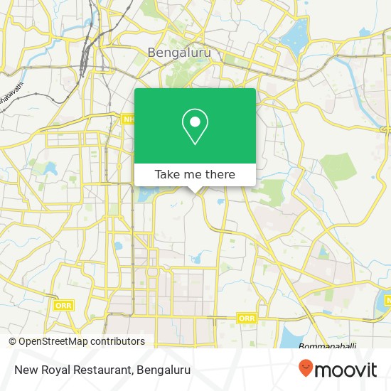 New Royal Restaurant, Someshwara Nagar Main Road Bengaluru 560011 KA map