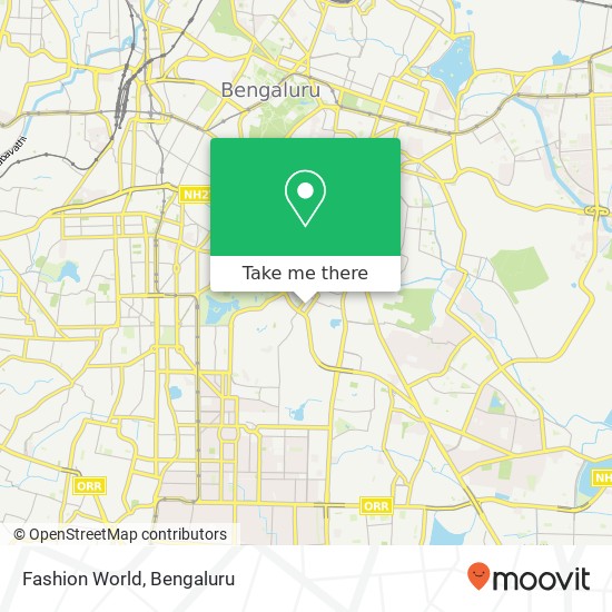 Fashion World, 11th Cross Road Bengaluru 560027 KA map