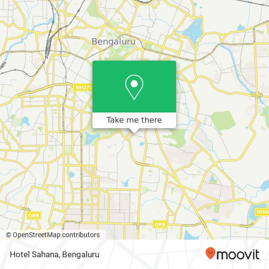 Hotel Sahana, 13th Cross Road Bengaluru 560027 KA map