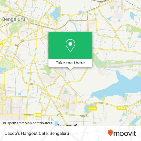Jacob's Hangout Cafe, Ejipura Main Road Bengaluru 560047 KA map