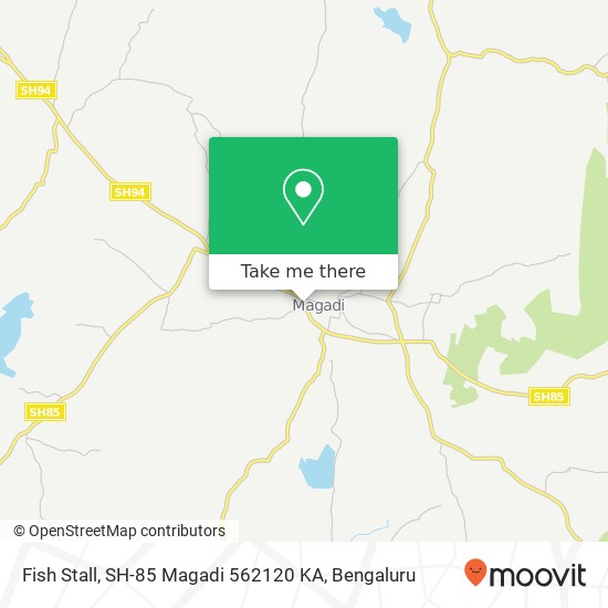 Fish Stall, SH-85 Magadi 562120 KA map