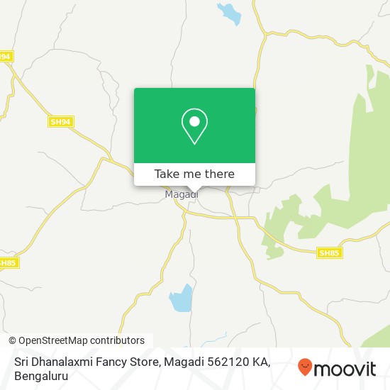 Sri Dhanalaxmi Fancy Store, Magadi 562120 KA map