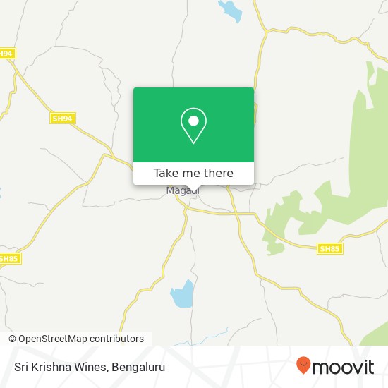 Sri Krishna Wines map