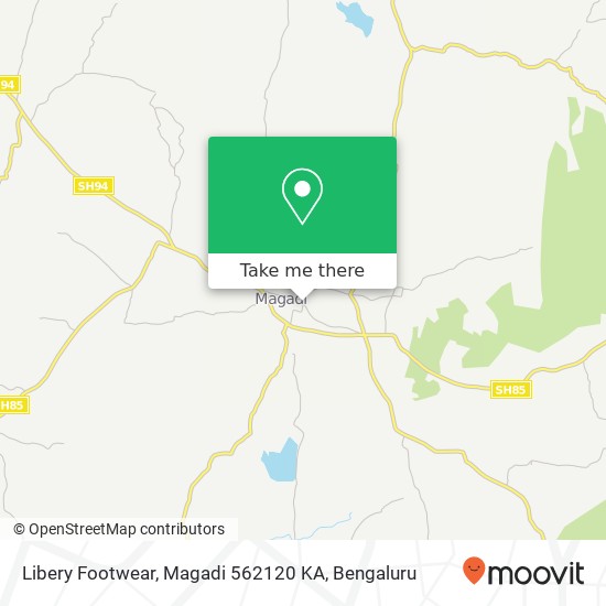 Libery Footwear, Magadi 562120 KA map