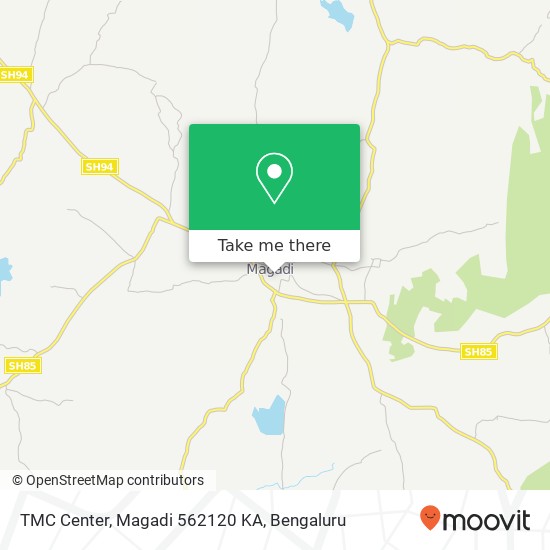 TMC Center, Magadi 562120 KA map