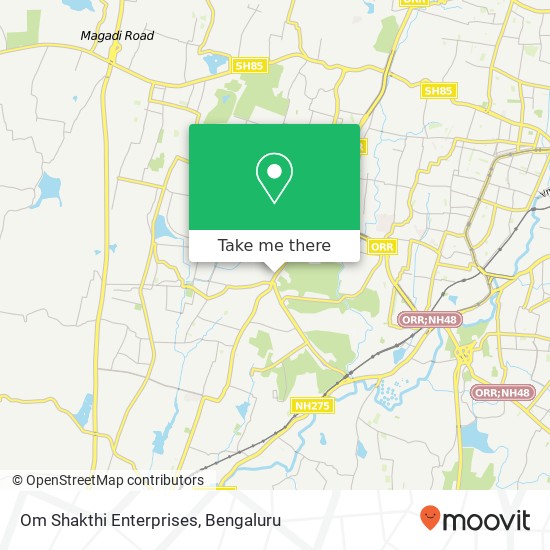 Om Shakthi Enterprises, 5th Main Road Bengaluru 560110 KA map